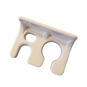 Vintage Onkli Hair Tools Holder Organizer White Cream Ivory